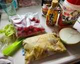 夏の夕飯！冷凍ミニトマトで作るバターチキンカレー作り方1写真