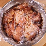 行列の定食屋さんの🍚鶏と秋野菜の甘酢あん😋🍁作り方1写真