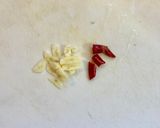 シソの実のペペロンチーノ作り方1写真