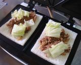 しっとりそぼろ　ホットサンド作り方3写真