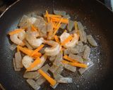 えびの和風炒め☆余っている食材とエビで★作り方4写真