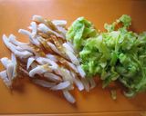 ✿ฺ春キャベツの味噌マヨ和え✿ฺ作り方1写真