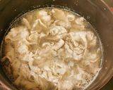 簡単！豚こま豆腐の味噌煮作り方4写真