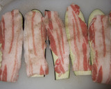 ☆簡単！なすと豚肉のくるくるレンジ蒸し☆作り方2写真