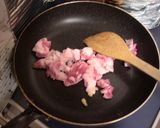 ポテトサラダにカリカリ豚ばら結構美味しい作り方1写真