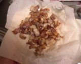 ポテトサラダにカリカリ豚ばら結構美味しい作り方3写真