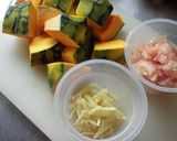 かぼちゃのスパイシーあんかけ作り方1写真
