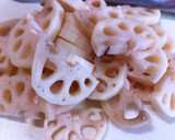 れんこんとささみの照り焼き作り方2写真