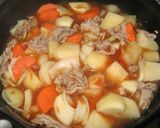 トマト缶&トマト不要なトマト風味肉じゃが作り方3写真