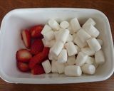 マシュマロのふわっととけるデザート作り方1写真