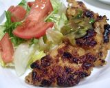 熟味酢で鶏胸肉の照り焼きあんかけ。作り方5写真