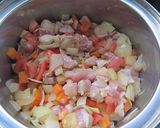 カフェで食べた香味野菜のスープ♪作り方3写真