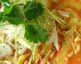 味噌汁リメイク♪味噌ミルクトマトラーメン作り方6写真