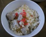 イカ珍味でサトイモごはん♪作り方5写真