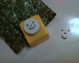 キャラ弁　お雛様作り方6写真
