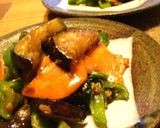 母の味☆茄子と大葉の甘辛味噌炒め作り方4写真