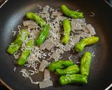 ししとうの★ちりめんじゃこ炒め★作り方3写真