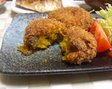 かぼちゃと牛すじ煮こみのコロッケ作り方8写真