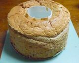 ふわんふわんなミルクティーシフォンケーキ作り方18写真