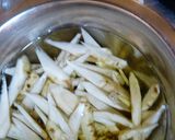 ウスターソースできんぴらごぼう作り方1写真
