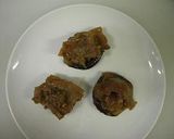お餅で簡単　コク旨しいたけお焼き風作り方4写真