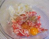 豚バラとたまねぎ♥シャキシャキハンバーグ作り方3写真