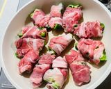 簡単15分⭐︎ピーマンのチーズ入り肉巻き作り方3写真