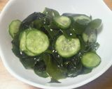 すし酢で簡単♪きゅうりとわかめの酢の物作り方7写真