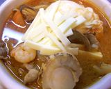 スンドゥブ(純豆腐)チゲ~味噌ベース♡作り方8写真