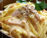 電子レンジで★ジャガボナーラ!作り方6写真