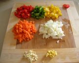 めちゃうま！ひき肉カラフル野菜カレー作り方1写真