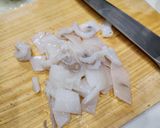 チンゲン菜とイカの中華風 とろみ炒め作り方2写真