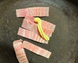 ヒラタケのベーコンバター作り方1写真