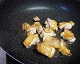 スナップエンドウ入りチキンのスープカレー作り方3写真
