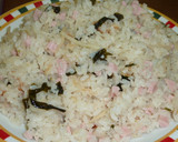 魚肉とゆずこしょうの炊き込みご飯☆作り方4写真