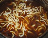 :: 満腹 カレーうどん ::作り方1写真