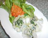 ほうれん草のゆで点心作り方6写真