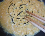 菜の花の昆布締めと炒り卵のお寿司作り方7写真