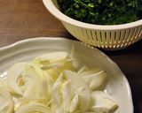春菊と鶏ムネのオイスター炒め作り方4写真