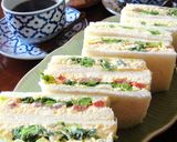 春色♪卵たっぷり菜の花サンドイッチ作り方14写真