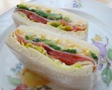 春色♪卵たっぷり菜の花サンドイッチ作り方15写真