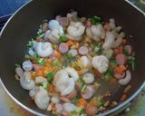 土鍋で炊き込み☆ウィンナーご飯☆作り方3写真