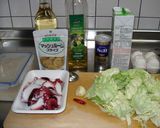 塩麹さんで∮春キャベツtoたこのパスタ作り方1写真