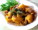 ✿鶏肉とじゃが芋のケチャップ甘辛炒め✿作り方7写真