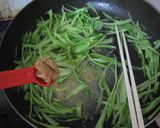 ブロッコリーの芯で甘味噌きんぴら作り方4写真