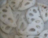 茹で豚とレンコンの辛味餡作り方3写真