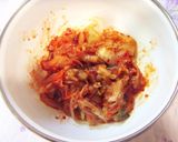 辛旨♬厚揚げのキムチヨーグルト煮作り方2写真
