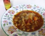 簡単辛旨！お豆ときのこのミネストローネ作り方7写真