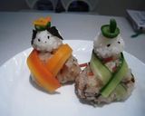 ひな祭り☆ひな茶巾寿司作り方5写真