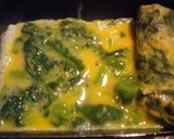 お弁当（菜の花とカニカマの卵焼き）作り方4写真